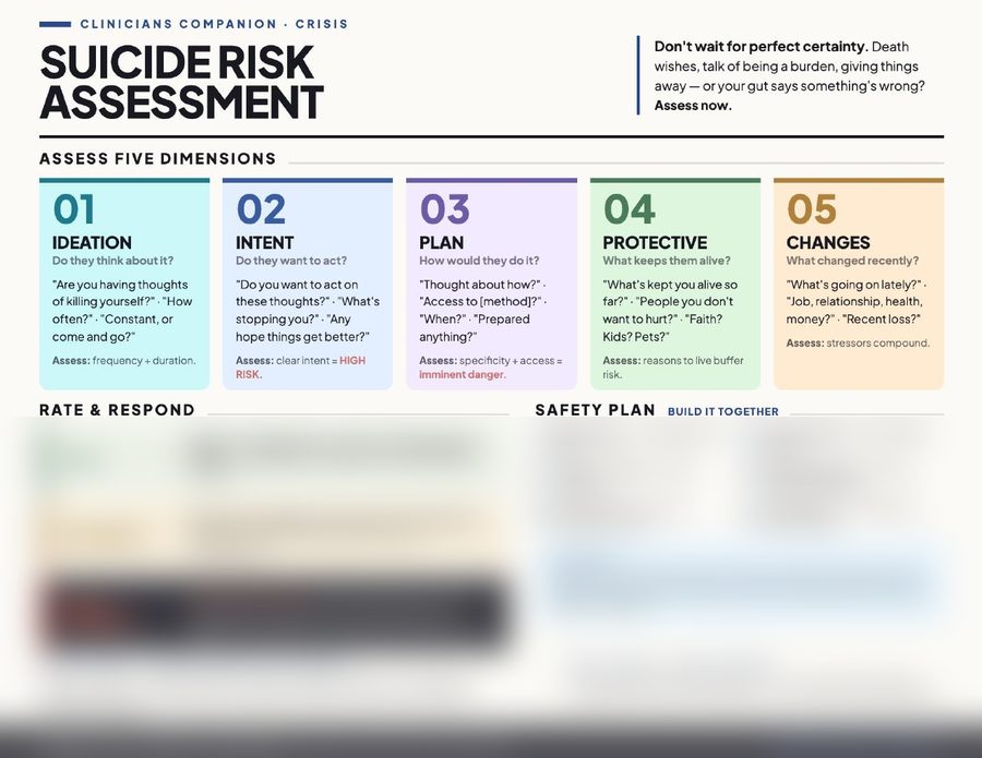 Suicide Risk Assessment preview