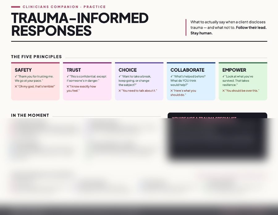 Trauma-Informed Responses preview