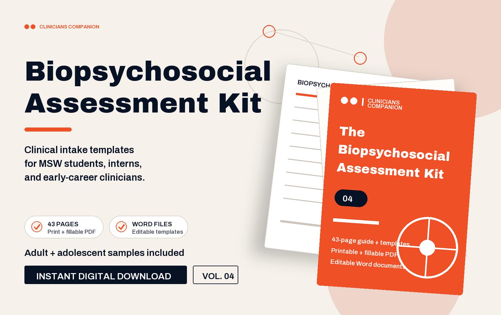 Biopsychosocial Assessment Kit cover